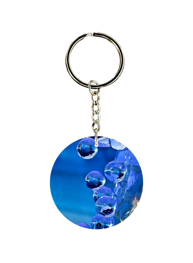BP Double Sided Printed Keychain
