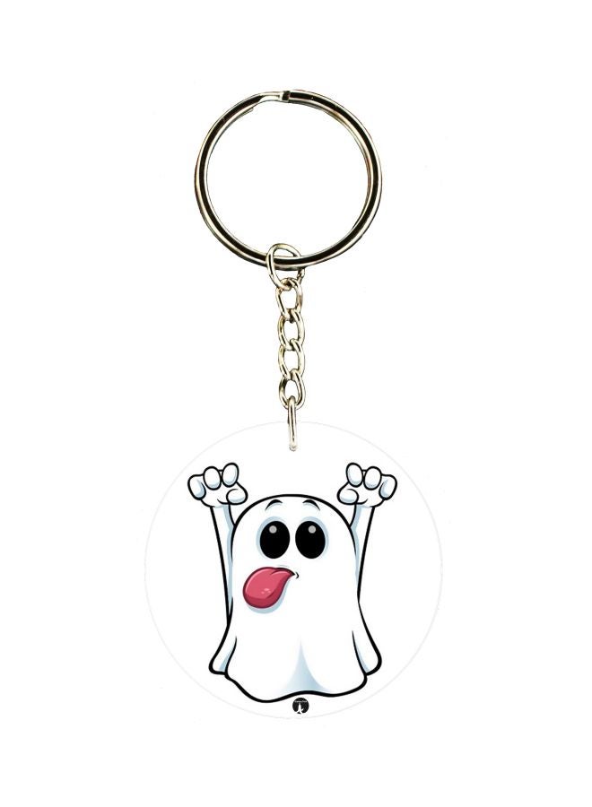 BP Cartoon Printed Double Sided Keychain