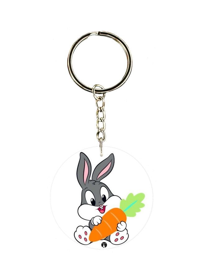 BP Cartoon Printed Double Sided Keychain