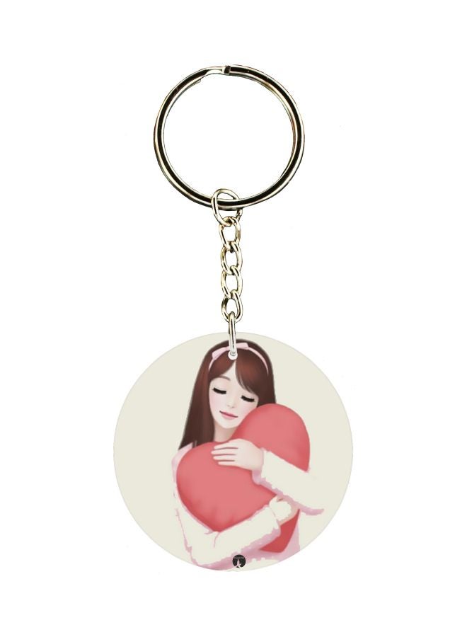 بي بي سلسلة مفاتيح بطبعة فتاة محبوبة