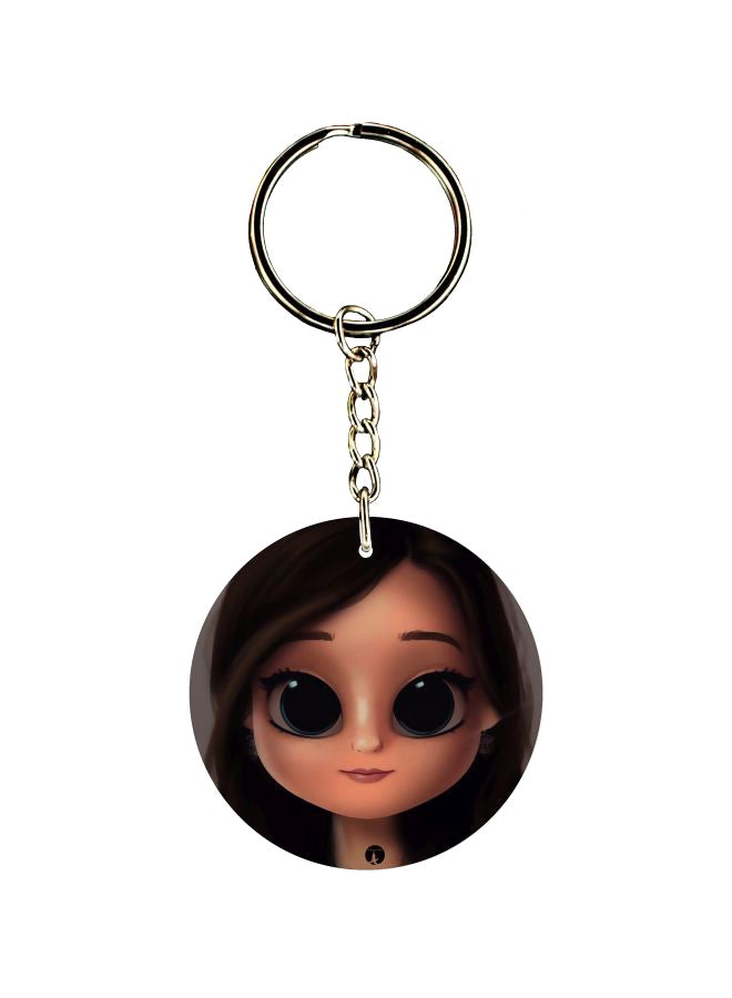 BP Girl Printed keychain