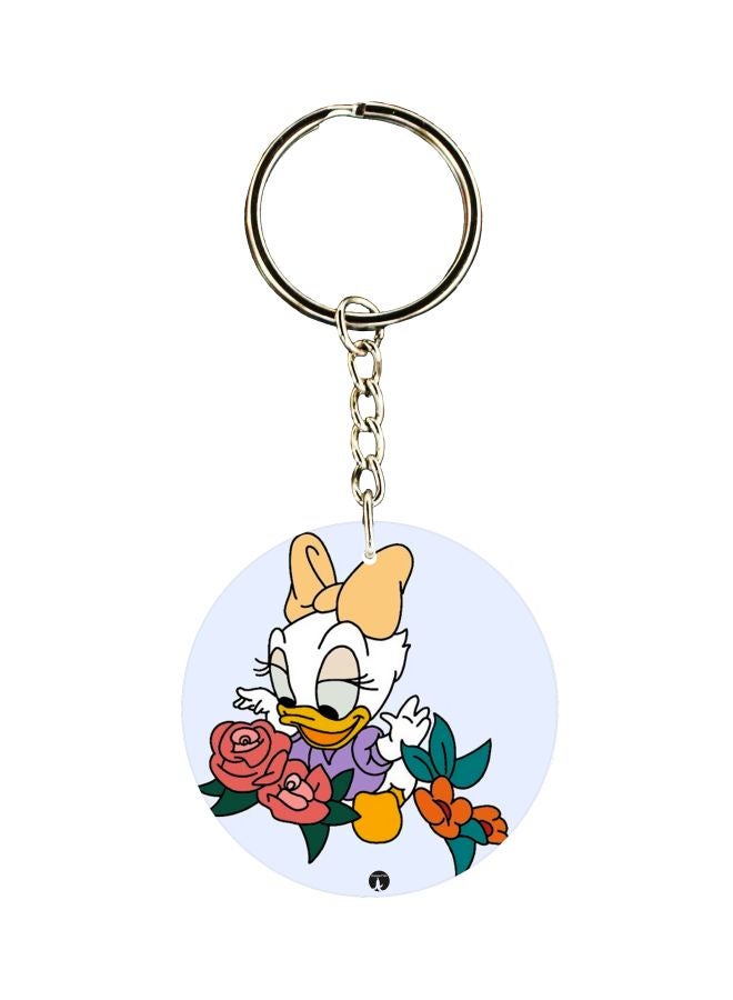 BP Daisy Duck Printed keychain