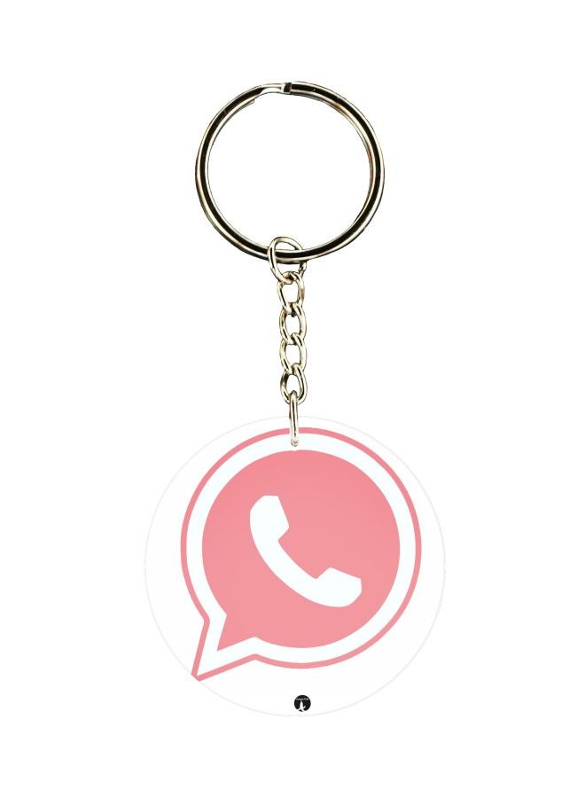 BP Calling Sign Printed keychain