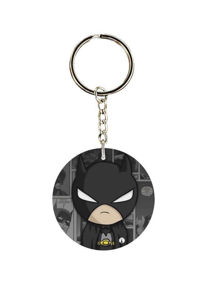 BP Batman Printed Keychain