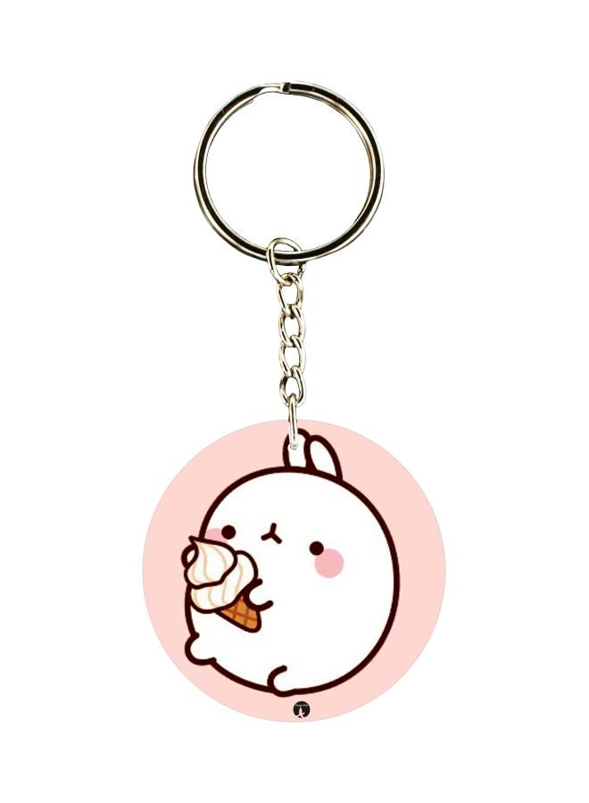 BP Cartoon Printed Keychain