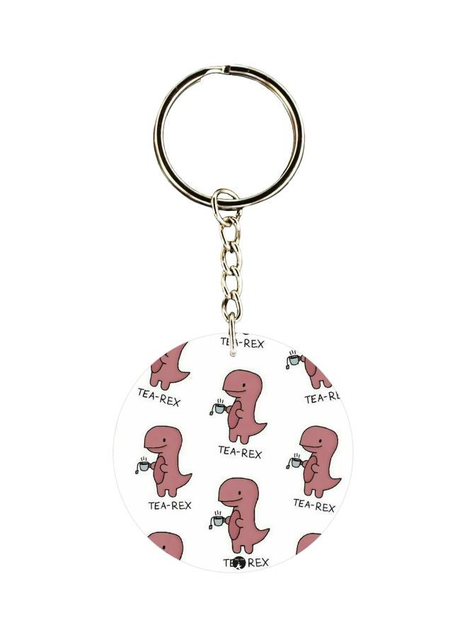 BP Tea-Rex Printed Keychain