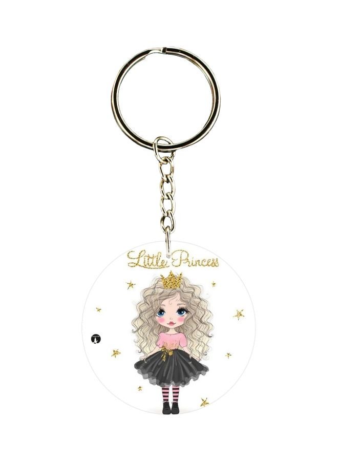 BP Barbie Printed Keychain