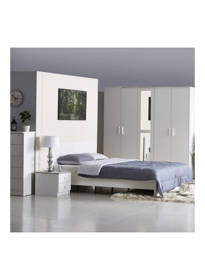 Home Box 3-Piece Bristol Reversible Comforter Set Microfiber Grey Comforter (160x220), 2 Pillow Case (50x75)cm  - Image 5