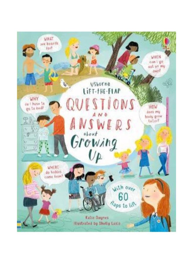 Lift-The-Flap Questions & Answers about Growing Up Board Book English by Katie Daynes - 2019-07-11