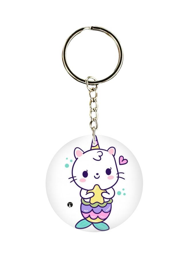 BP Cartoon Printed Keychain