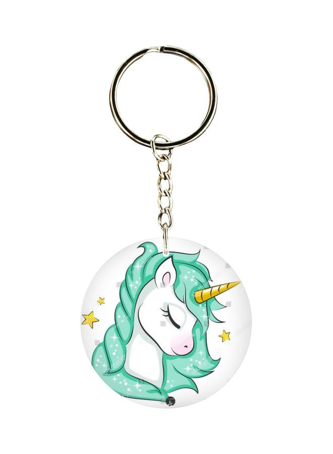 بي بي سلسلة مفاتيح بطبعة يونيكورن