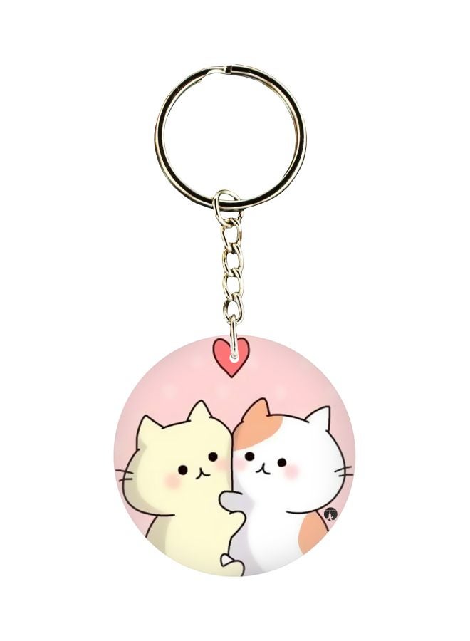 BP Cartoon Printed Keychain