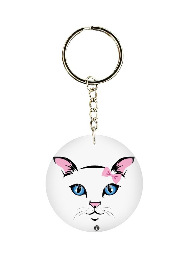 BP Cat Printed keychain