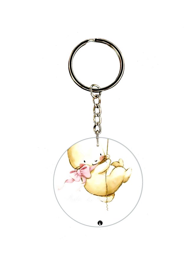 بي بي سلسلة مفاتيح بطبعة رسومات كرتونية