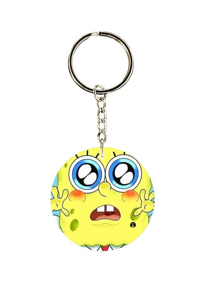 BP SpongeBob Printed Dual Sided Keychain