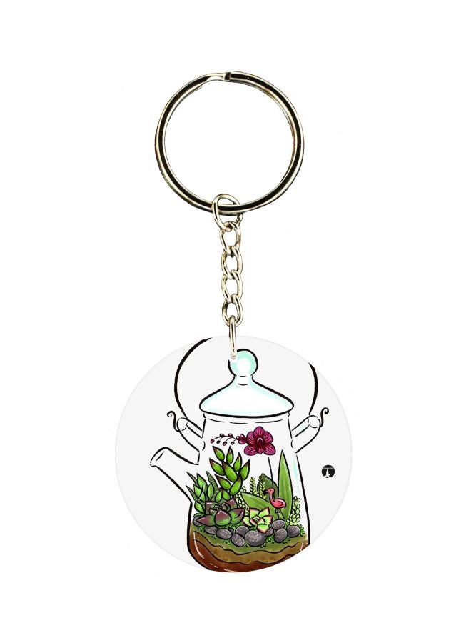 BP Kettle Printed Dual Sided Keychain