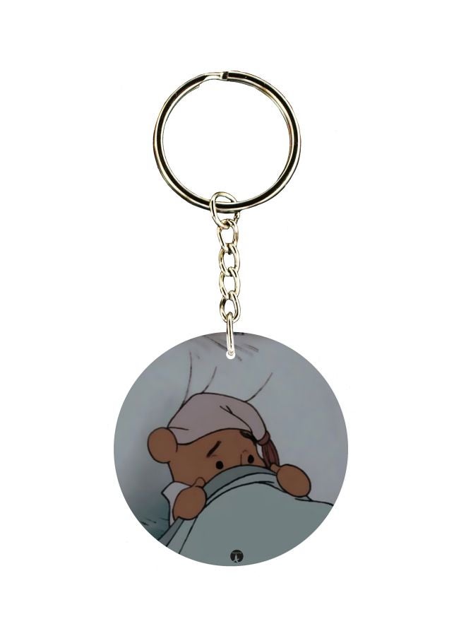 BP Cartoon Printed Keychain