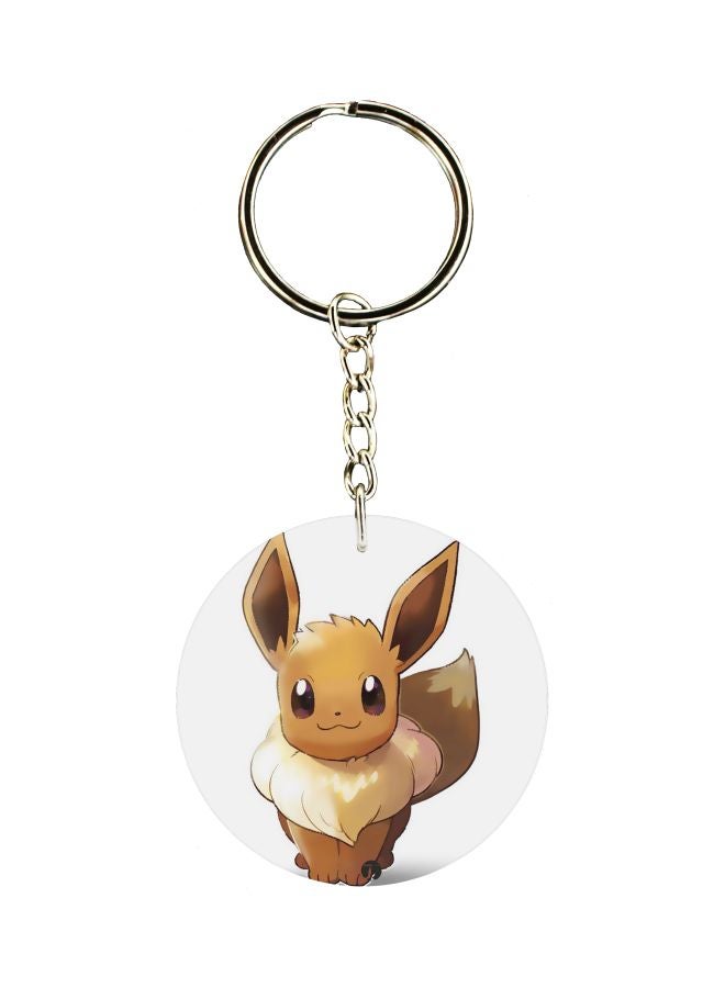 بي بي سلسلة مفاتيح بطبعة رسومات كرتونية