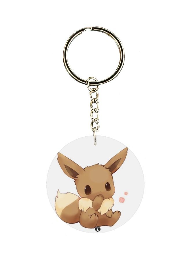 BP Cartoon Printed Keychain