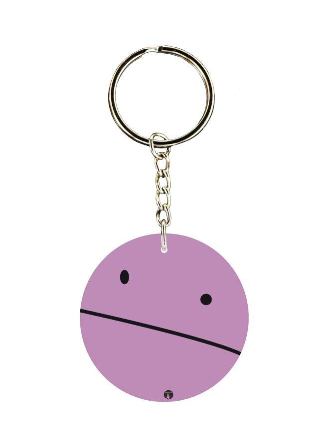 BP Cartoon Printed Keychain