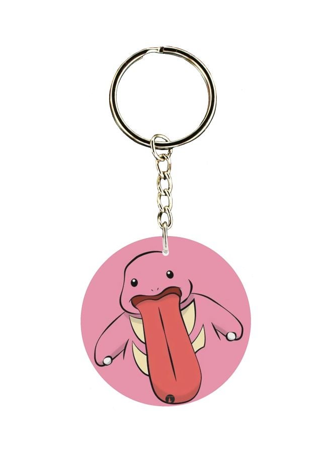 BP Cartoon Printed Keychain