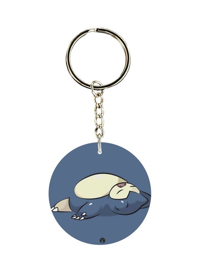 BP Cartoon Printed Keychain
