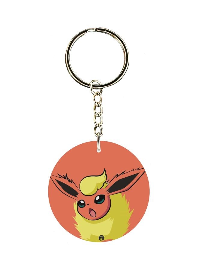 BP Cartoon Printed Keychain