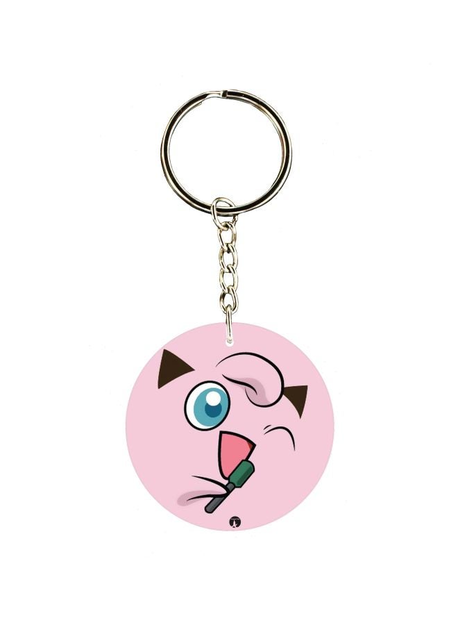 BP Cartoon Printed Keychain