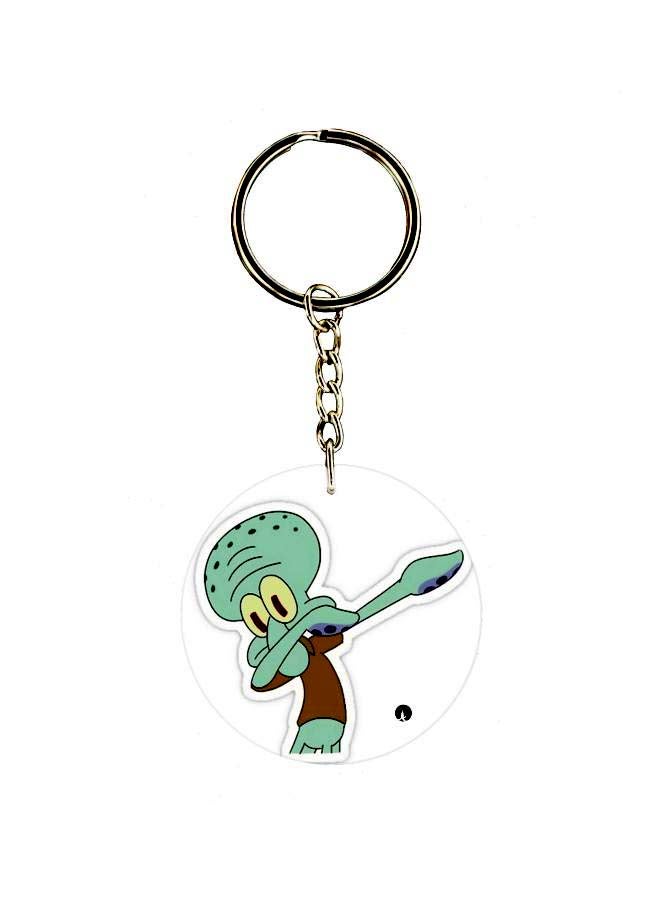 BP Cartoon Printed Keychain