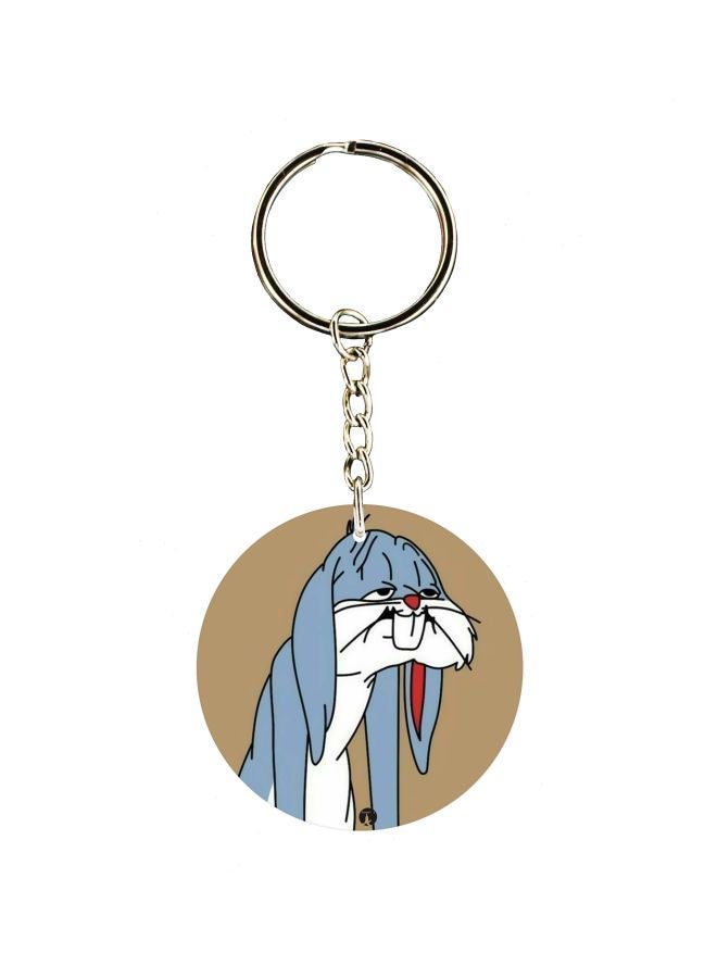 BP Cartoon Printed Keychain