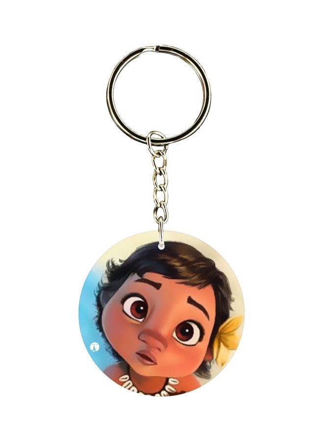 BP Cartoon Printed Keychain