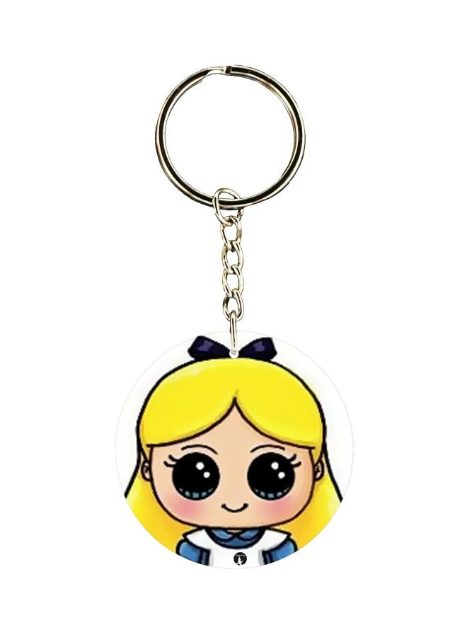 BP Cartoon Printed Keychain