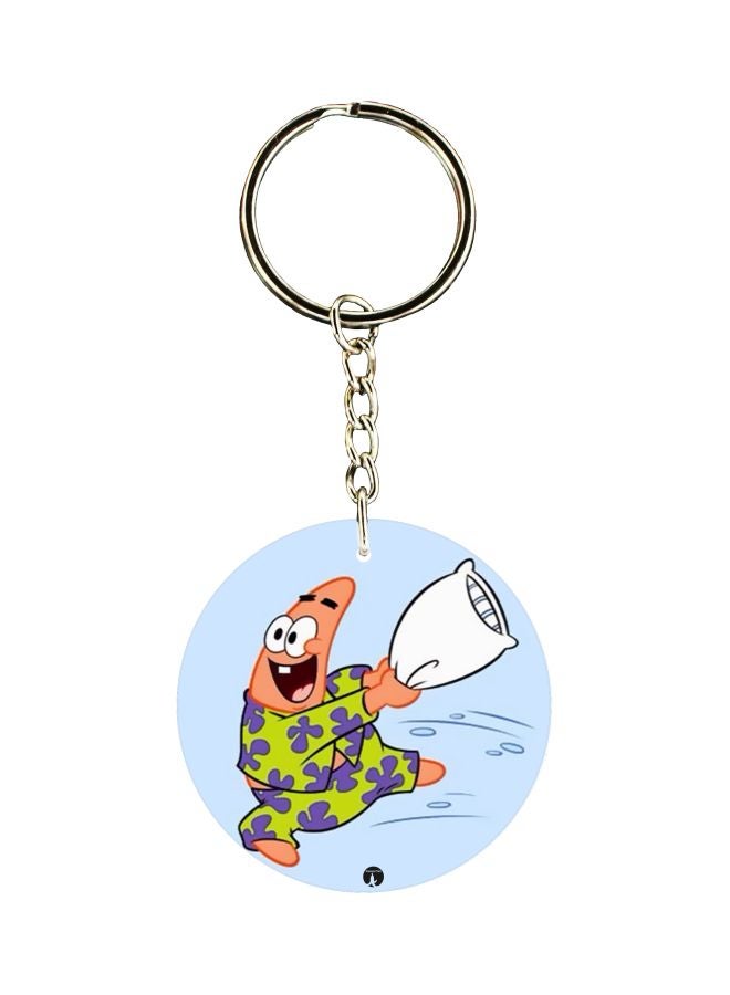 BP Cartoon Printed Keychain