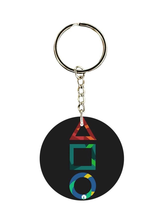 BP Double Side Printed Keychain