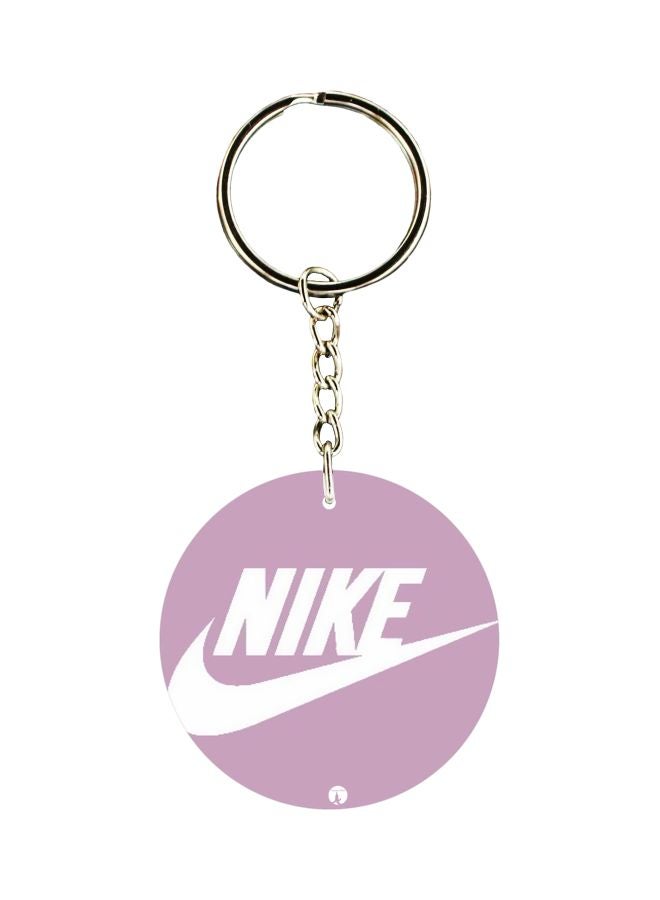 BP Double Sided Nike Printed Keychain