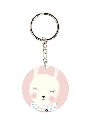 Double Sided Bunny Printed Keychain - v1594833868/N39335220A_1