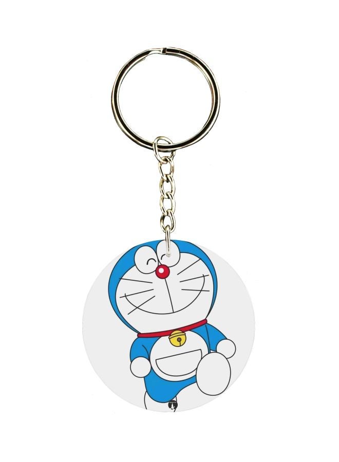 BP Double Sided Doraemon Printed Keychain