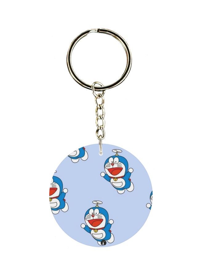 BP Double Sided Doraemon Printed Keychain