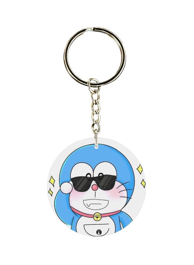 BP Double Sided Doraemon Printed Keychain