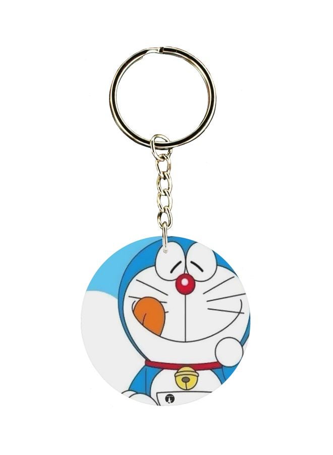 BP Double Sided Doraemon Printed Keychain