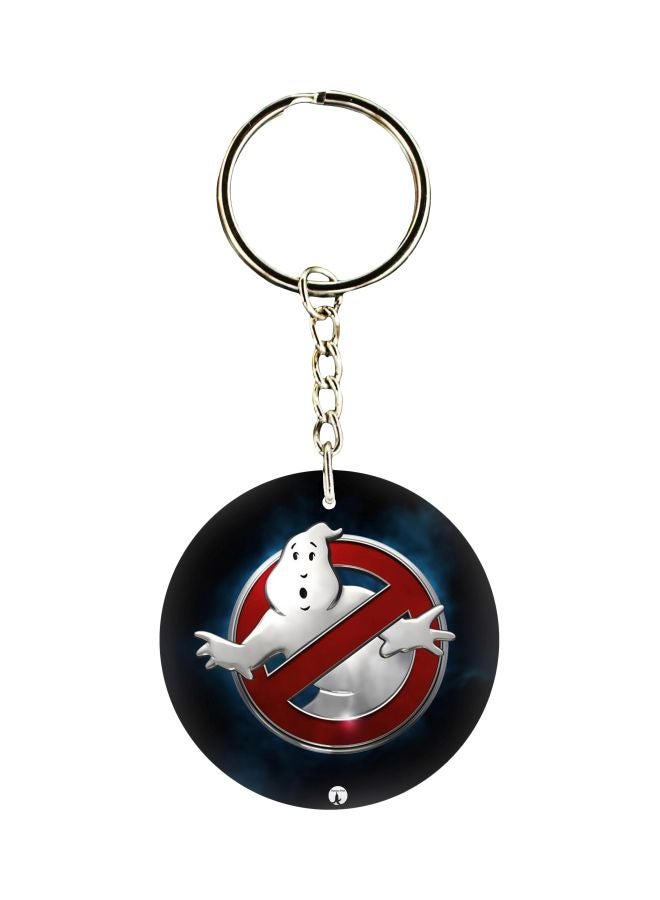 بي بي سلسلة مفاتيح بوجهين بطبعة رسوم كرتونية