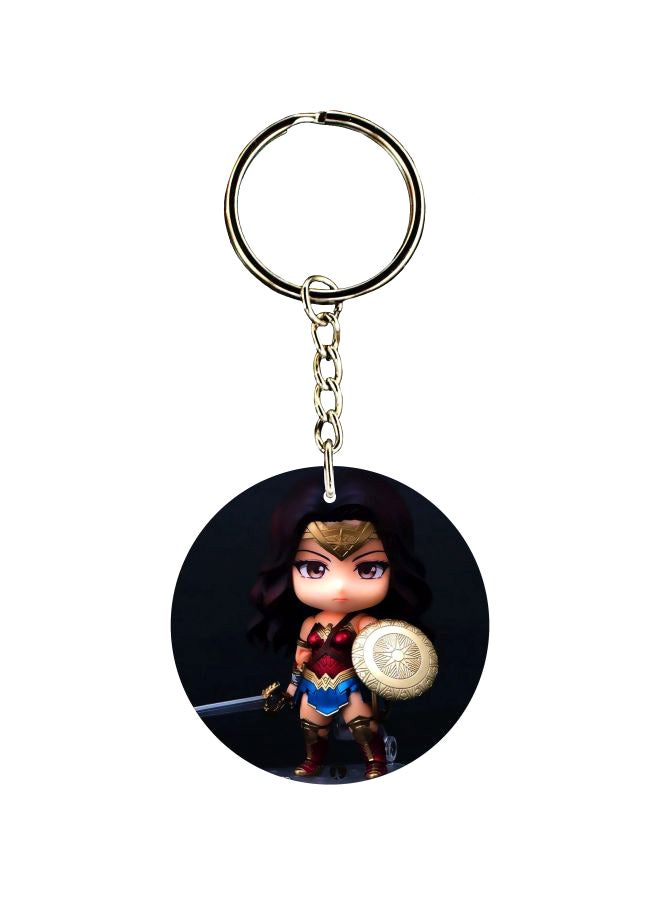 BP Girl Printed Keychain