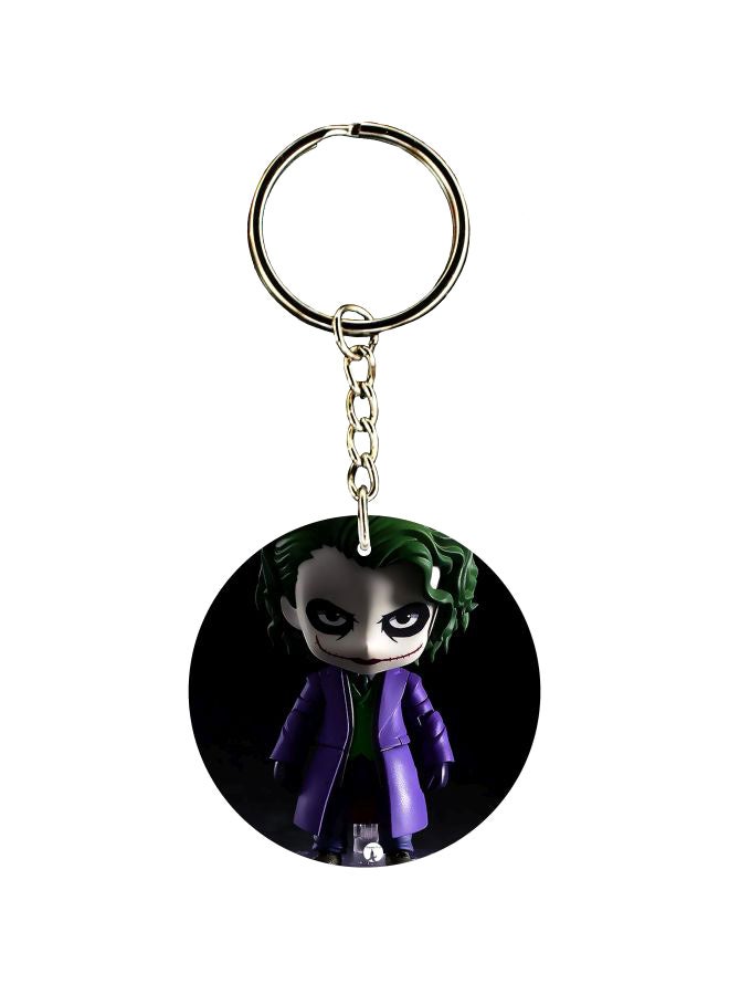 BP Cartoon Joker Printed Keychain