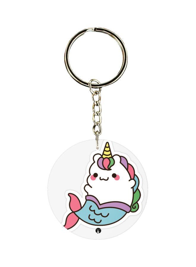 BP Cartoon Animal Printed Keychain