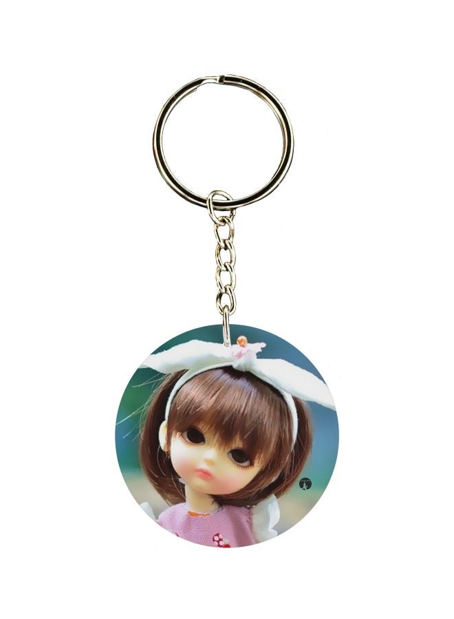 BP Doll Printed Double Sided Keychain