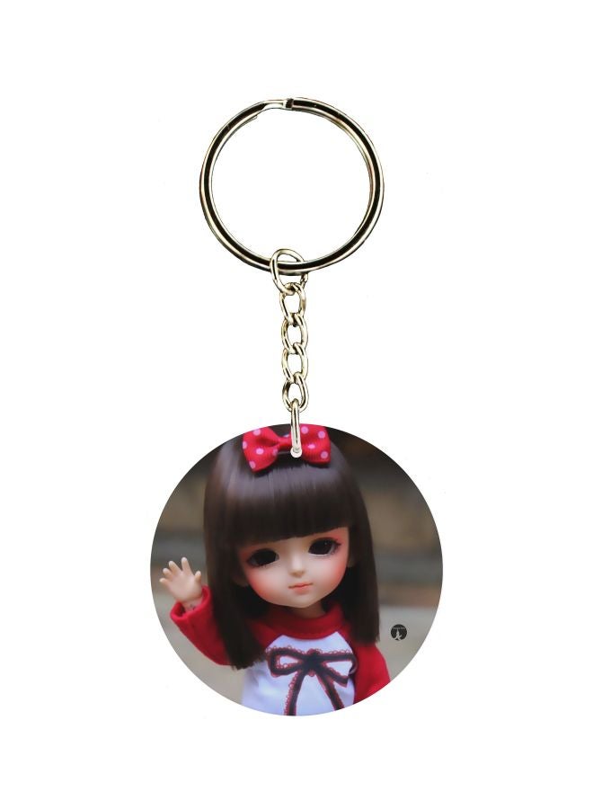BP Doll Printed Double Sided Keychain