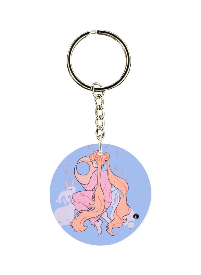 بي بي سلسلة مفاتيح بطبعة شخصية من الرسومات الكرتونية