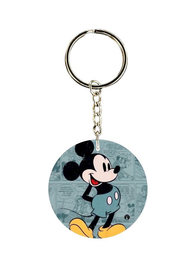 BP Mickey Mouse Printed Keychain