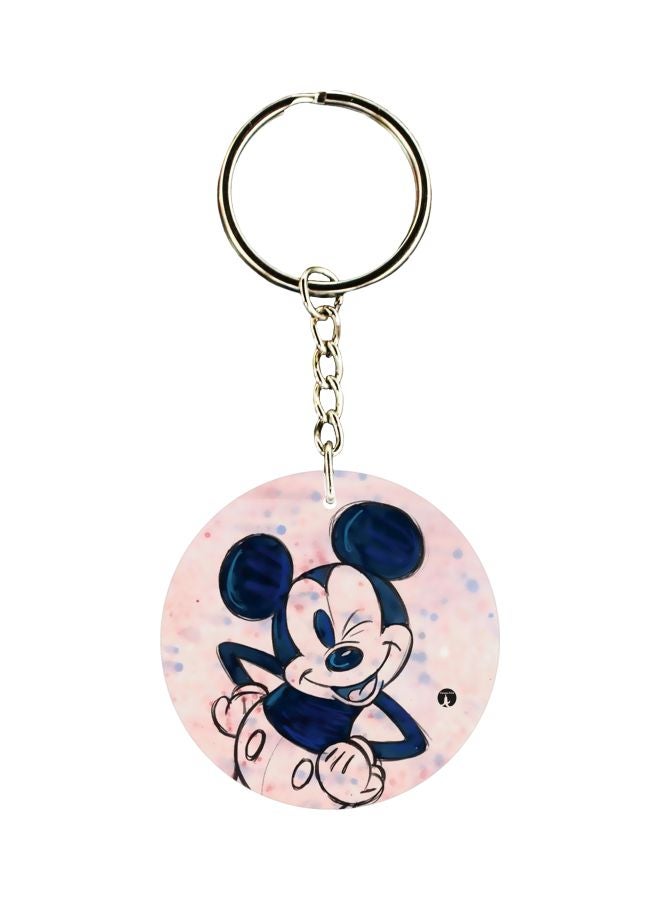 BP Mickey Mouse Printed Keychain