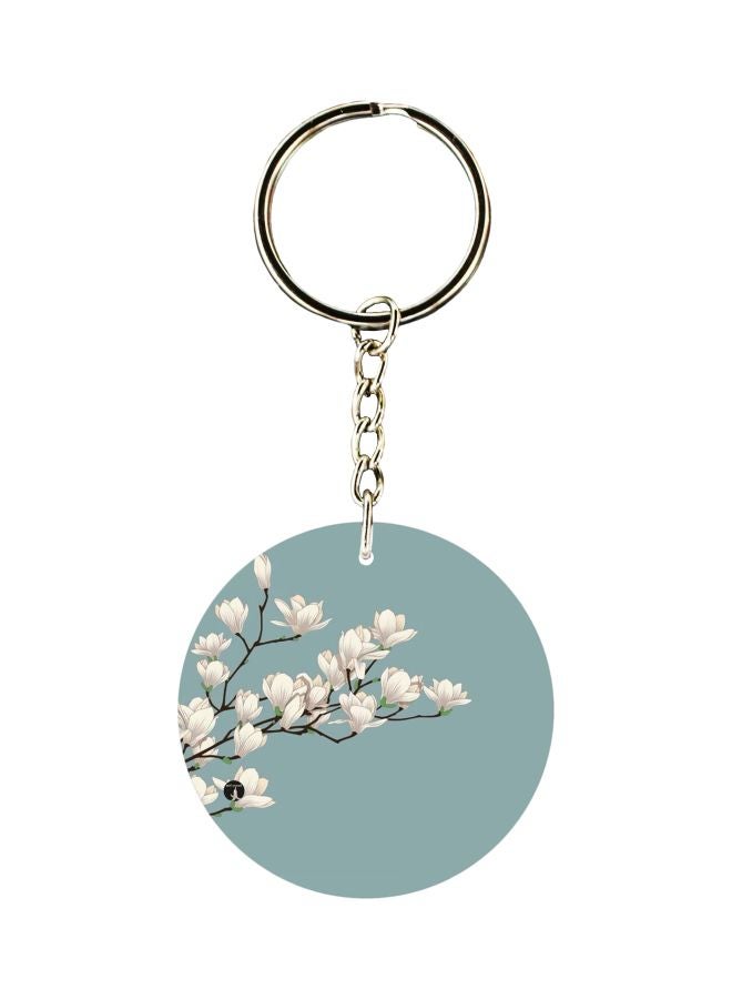 BP Floral Printed Keychain